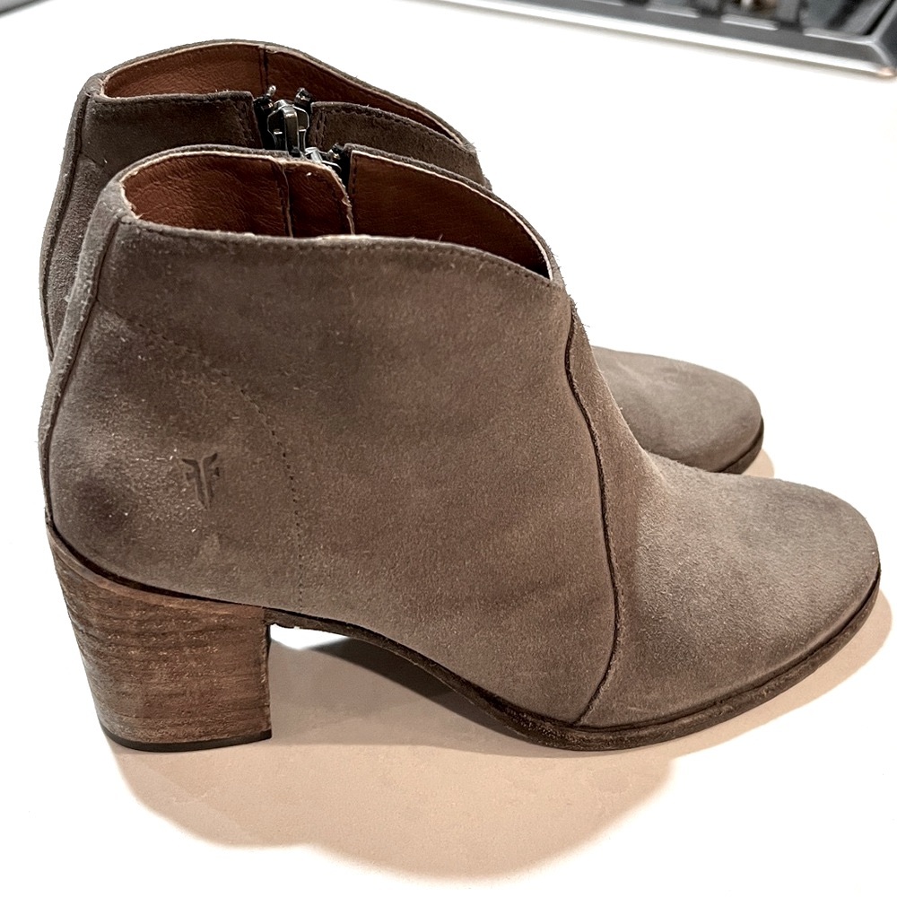 FRYE Suede Ankle Boots